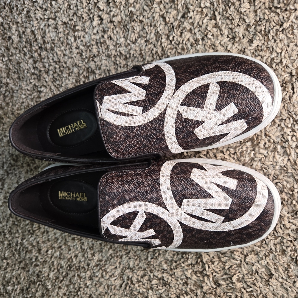 Michael Kors Women's Brown Slip-On Shoes